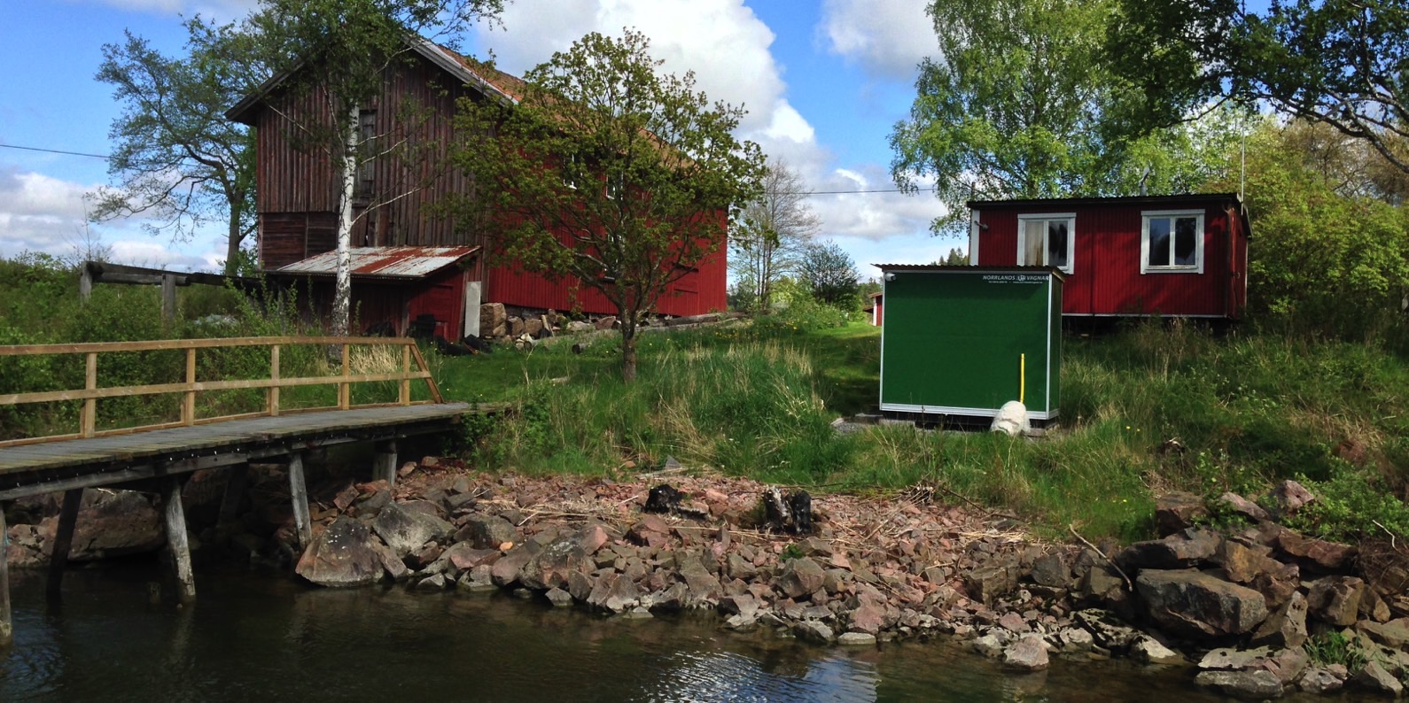 Monitoring station on Göta river